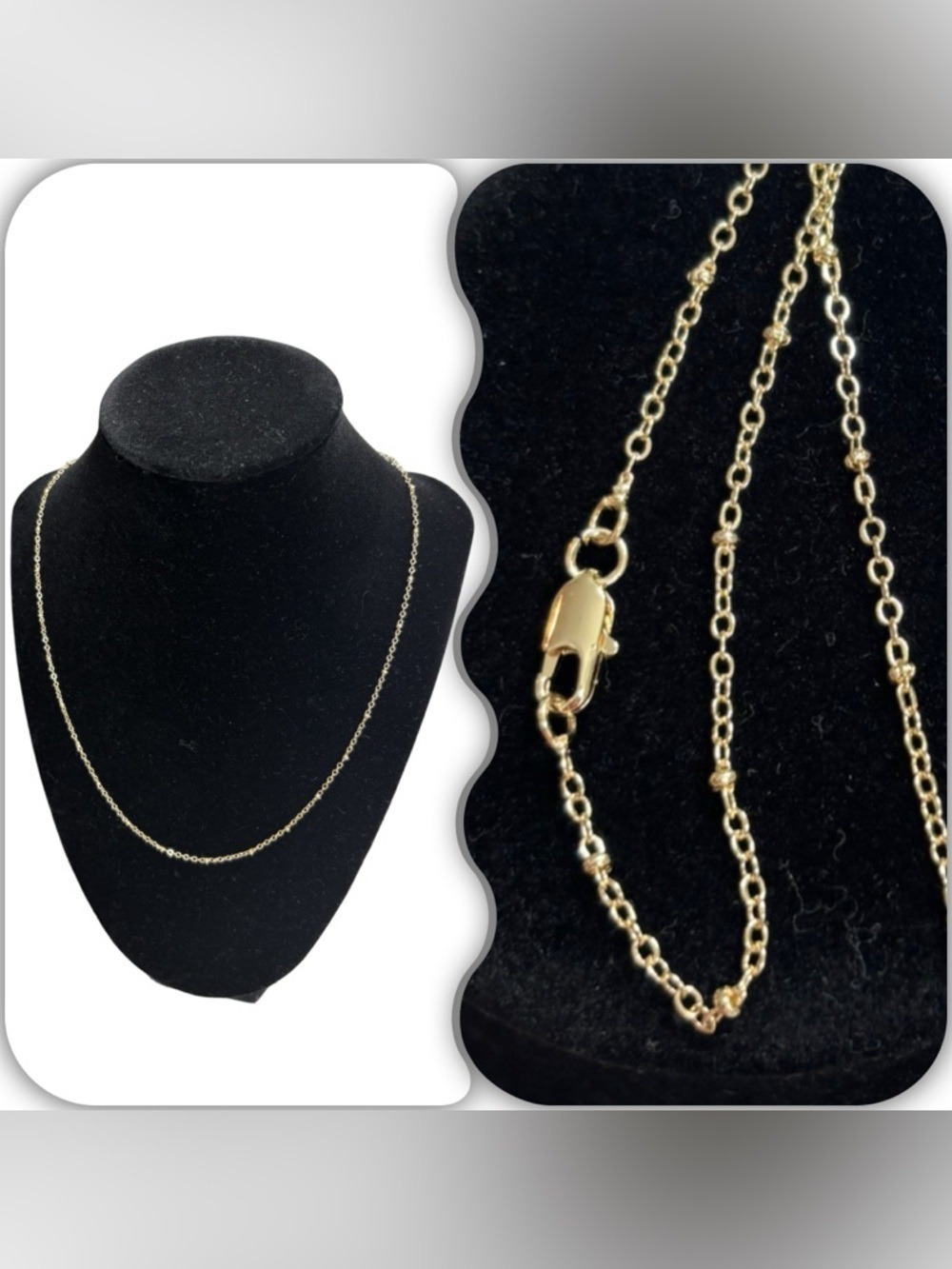 Elegant Gold filled Chain Necklace